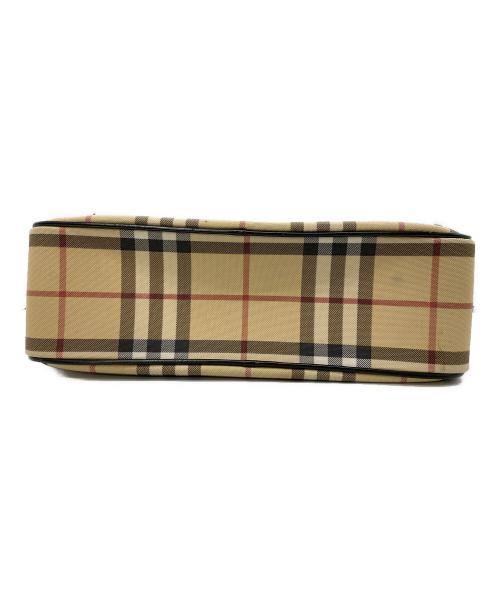 BURBERRY LONDON（バーバリーロンドン）BURBERRY LONDON (バーバリーロンドン) ノヴァチェックミニボストンバッグ ベージュの古着・服飾アイテム