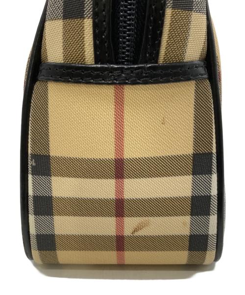 BURBERRY LONDON（バーバリーロンドン）BURBERRY LONDON (バーバリーロンドン) ノヴァチェックミニボストンバッグ ベージュの古着・服飾アイテム