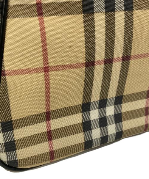 BURBERRY LONDON（バーバリーロンドン）BURBERRY LONDON (バーバリーロンドン) ノヴァチェックミニボストンバッグ ベージュの古着・服飾アイテム