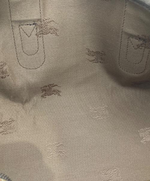 BURBERRY（バーバリー）BURBERRY (バーバリー) シャドーホースノヴァチェックボストンバッグ ベージュの古着・服飾アイテム