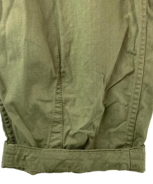 THE NORTHFACE PURPLELABEL（ザ・ノースフェイス パープルレーベル）THE NORTHFACE PURPLELABEL (ザ・ノースフェイス パープルレーベル) Ripstop Wide Cropped Pants グリーン サイズ:32の古着・服飾アイテム