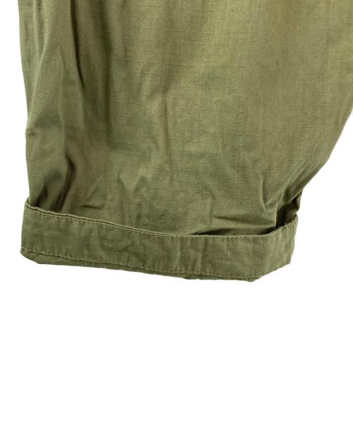 THE NORTHFACE PURPLELABEL（ザ・ノースフェイス パープルレーベル）THE NORTHFACE PURPLELABEL (ザ・ノースフェイス パープルレーベル) Ripstop Wide Cropped Pants グリーン サイズ:32の古着・服飾アイテム
