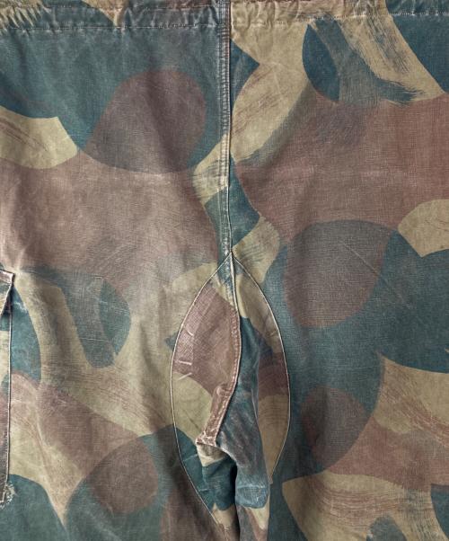 Belgium Army（ベルギーアーミー）Belgium Army (ベルギーアーミー) ブラッシュストロークカモパンツ グリーン サイズ:2の古着・服飾アイテム