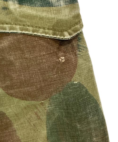 Belgium Army（ベルギーアーミー）Belgium Army (ベルギーアーミー) ブラッシュストロークカモパンツ グリーン サイズ:2の古着・服飾アイテム
