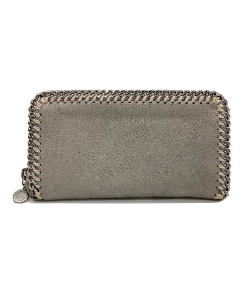STELLA McCARTNEY（ステラマッカートニー）STELLA McCARTNEY (ステラマッカートニー) シャギーディアラウンド長財布 グレーの古着・服飾アイテム