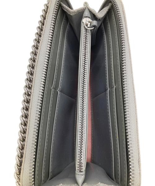 STELLA McCARTNEY（ステラマッカートニー）STELLA McCARTNEY (ステラマッカートニー) シャギーディアラウンド長財布 グレーの古着・服飾アイテム