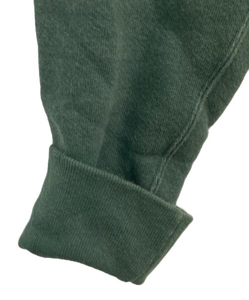 Champion REVERSE WEAVE（チャンピオン リバース ウィーブ）Champion REVERSE WEAVE (チャンピオン リバース ウィーブ) プルオーバーパーカー グリーン サイズ:Mの古着・服飾アイテム