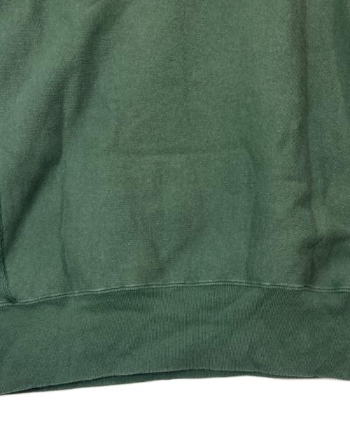 Champion REVERSE WEAVE（チャンピオン リバース ウィーブ）Champion REVERSE WEAVE (チャンピオン リバース ウィーブ) プルオーバーパーカー グリーン サイズ:Mの古着・服飾アイテム