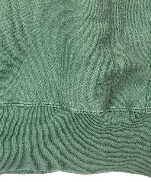 Champion REVERSE WEAVE（チャンピオン リバース ウィーブ）Champion REVERSE WEAVE (チャンピオン リバース ウィーブ) プルオーバーパーカー グリーン サイズ:Mの古着・服飾アイテム