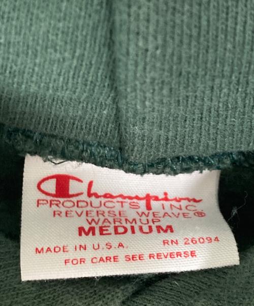 Champion REVERSE WEAVE（チャンピオン リバース ウィーブ）Champion REVERSE WEAVE (チャンピオン リバース ウィーブ) プルオーバーパーカー グリーン サイズ:Mの古着・服飾アイテム
