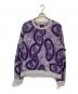 Needles（ニードルズ）の古着「Crew Sweat Shirt - Papillon Pile Jq」｜パープル