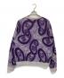 Needles (ニードルズ) Crew Sweat Shirt - Papillon Pile Jq パープル サイズ:L：10000円