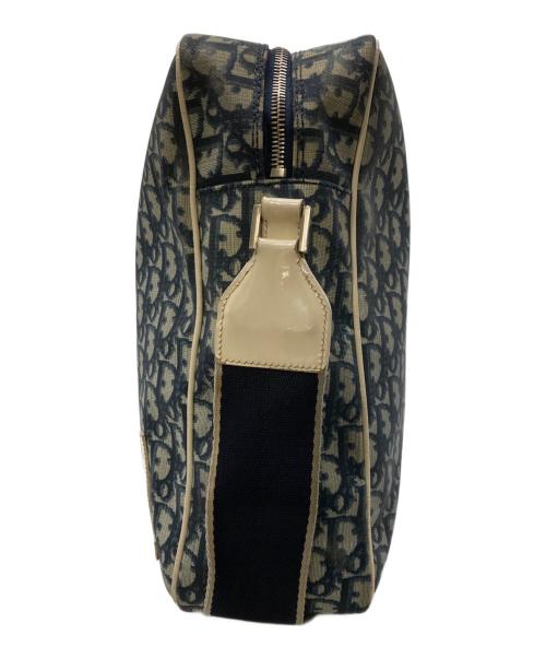 Christian Dior（クリスチャン ディオール）Christian Dior (クリスチャン ディオール) トロッターナンバー1ショルダーバッグ ブルーの古着・服飾アイテム