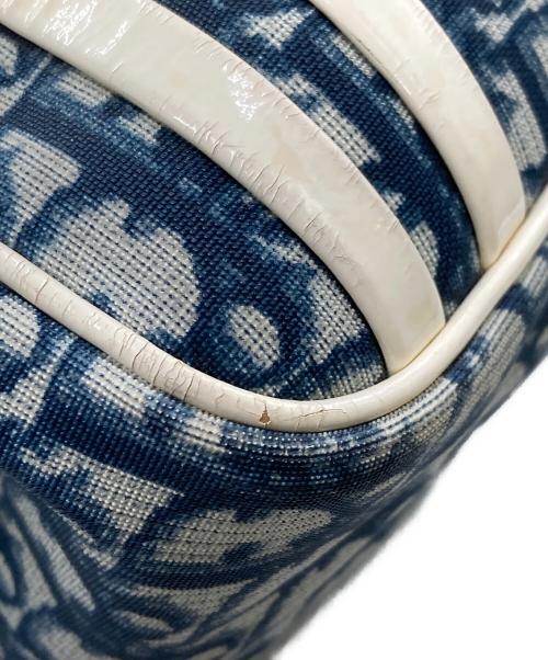 Christian Dior（クリスチャン ディオール）Christian Dior (クリスチャン ディオール) トロッターナンバー1ショルダーバッグ ブルーの古着・服飾アイテム