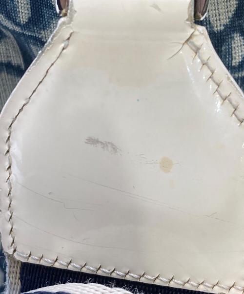 Christian Dior（クリスチャン ディオール）Christian Dior (クリスチャン ディオール) トロッターナンバー1ショルダーバッグ ブルーの古着・服飾アイテム