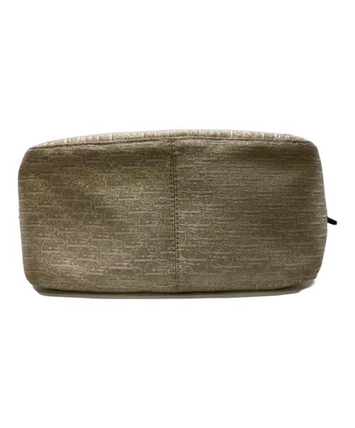 Christian Dior（クリスチャン ディオール）Christian Dior (クリスチャン ディオール) トロッタースクエアトートバッグ ゴールドの古着・服飾アイテム