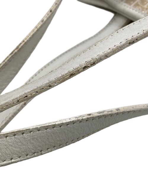 Christian Dior（クリスチャン ディオール）Christian Dior (クリスチャン ディオール) トロッタースクエアトートバッグ ゴールドの古着・服飾アイテム