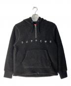 SUPREMEシュプリーム）の古着「Sherpa Fleece Pullover」｜ブラック
