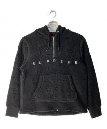 SUPREME（シュプリーム）の古着「Sherpa Fleece Pullover」｜ブラック