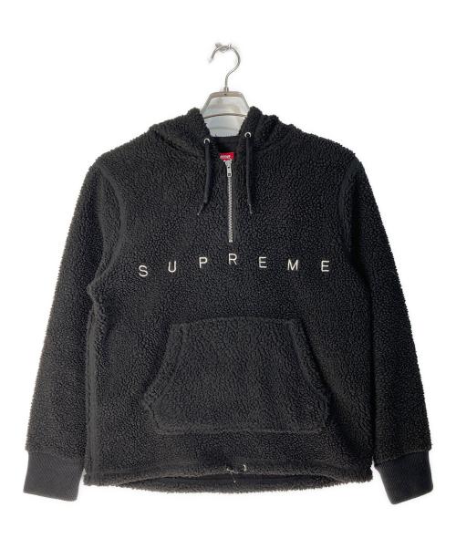 SUPREME（シュプリーム）SUPREME (シュプリーム) Sherpa Fleece Pullover ブラック サイズ:Sの古着・服飾アイテム