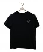 ADSB ANDERSSON BELLアンダースンベル）の古着「UNISEX STOOL PATCH LOGO T-SHIRTS」｜ブラック