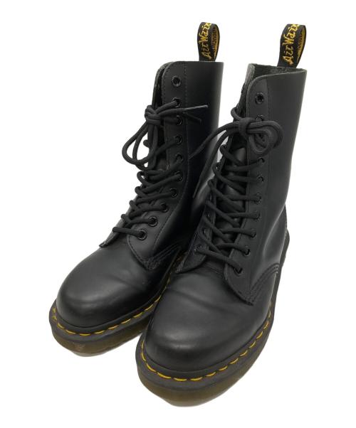 Dr.Martens（ドクターマーチン）Dr.Martens (ドクターマーチン) 10ホールブーツ ブラック サイズ:UK4の古着・服飾アイテム