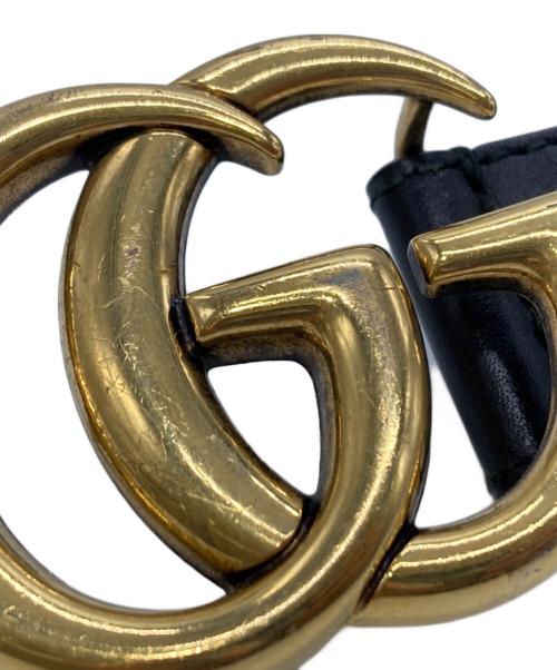 GUCCI（グッチ）GUCCI (グッチ) ダブルGベルト ブラック サイズ:36/90の古着・服飾アイテム