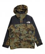 THE NORTH FACEザ ノース フェイス）の古着「ノベルティマウンテンライトジャケット」｜カーキ