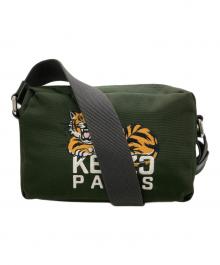 KENZO（ケンゾー）の古着「'KENZO Happy Tiger' クロスボディ バッグ」｜グリーン