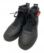 DIESELディーゼル）の古着「ハイカットスニーカー」｜ブラック