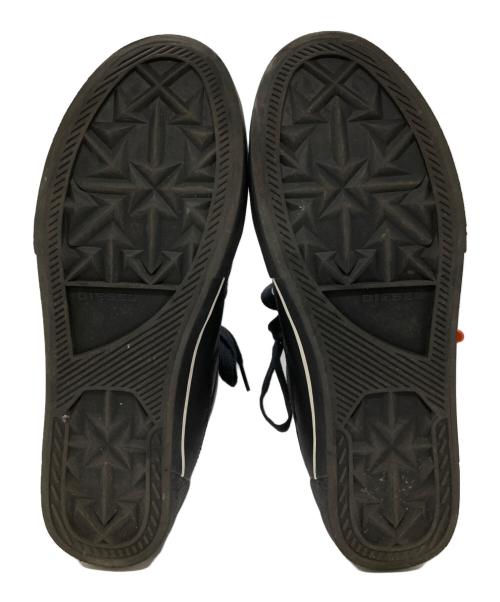 DIESEL（ディーゼル）DIESEL (ディーゼル) ハイカットスニーカー ブラック サイズ:27cmの古着・服飾アイテム