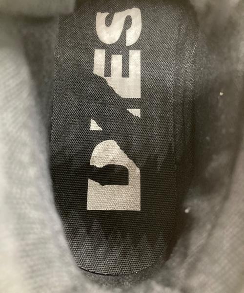 DIESEL（ディーゼル）DIESEL (ディーゼル) ハイカットスニーカー ブラック サイズ:27cmの古着・服飾アイテム