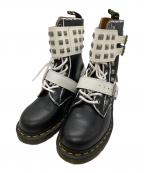 Dr.Martensドクターマーチン）の古着「スタッズ10ホールブーツ」｜ブラック