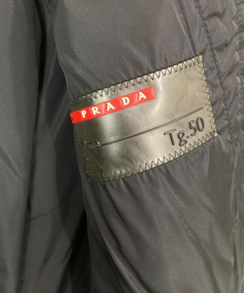 PRADA SPORTS（プラダスポーツ）PRADA SPORTS (プラダスポーツ) ナイロンダウンベスト ブラック サイズ:50の古着・服飾アイテム