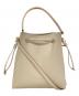 CHARLES & KEITH (チャールズアンドキース) ドローストリングホーボーバッグ ベージュ：6000円