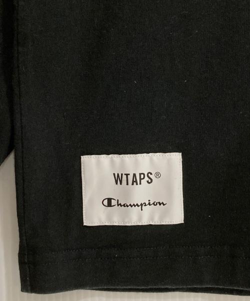 Champion（チャンピオン）Champion (チャンピオン) WTAPS (ダブルタップス) 23AW Academy L/S T-Shirts ブラック サイズ:Mの古着・服飾アイテム
