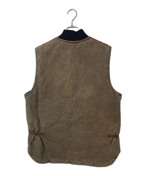 CarHartt（カーハート）CarHartt (カーハート) 90'sダックベスト ブラウン サイズ:Lの古着・服飾アイテム