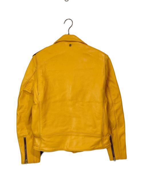 Schott（ショット）Schott (ショット) カラードワンスターダブルライダースジャケット マスタード サイズ:40の古着・服飾アイテム