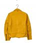 Schott (ショット) カラードワンスターダブルライダースジャケット マスタード サイズ:40：60000円