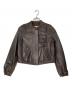SEE BY CHLOE（シーバイクロエ）の古着「レザージャケット」｜ブラウン