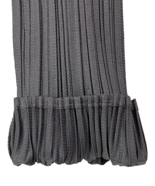 PLEATS PLEASE（プリーツプリーズ）PLEATS PLEASE (プリーツプリーズ) ハイネックプリーツカットソー グレー サイズ:3の古着・服飾アイテム