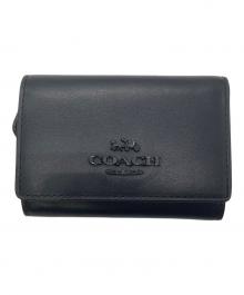 COACH（コーチ）の古着「マイクロ ウォレット」｜ブラック