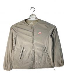 DANTON（ダントン）の古着「NYLON STRETCH TAFFETA INSULATION JACKET」｜グレージュ