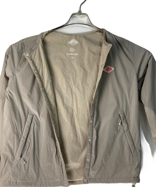 DANTON（ダントン）DANTON (ダントン) NYLON STRETCH TAFFETA INSULATION JACKET グレージュ サイズ:38の古着・服飾アイテム