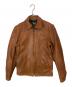 Schott（ショット）の古着「ゴートスキンジャケット」｜ブラウン
