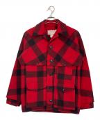 FILSON GARMENTフィルソン ガーメント）の古着「ダブルマッキーノクルーザージャケット」｜レッド