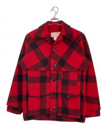 FILSON GARMENT（フィルソン ガーメント）の古着「ダブルマッキーノクルーザージャケット」｜レッド