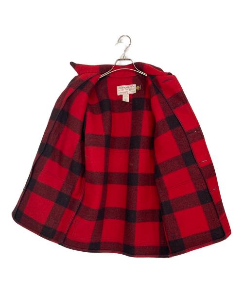 FILSON GARMENT（フィルソン ガーメント）FILSON GARMENT (フィルソン ガーメント) ダブルマッキーノクルーザージャケット レッド サイズ:SIZE 36の古着・服飾アイテム