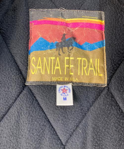 santa fe trail（サンタフェトレイル）santa fe trail (サンタフェトレイル) ウールオンブレジャケット ブラウン サイズ:Mの古着・服飾アイテム