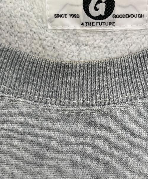 GOODENOUGH（グッドイナフ）GOODENOUGH (グットイナフ) プリントスウェット グレー サイズ:不明の古着・服飾アイテム